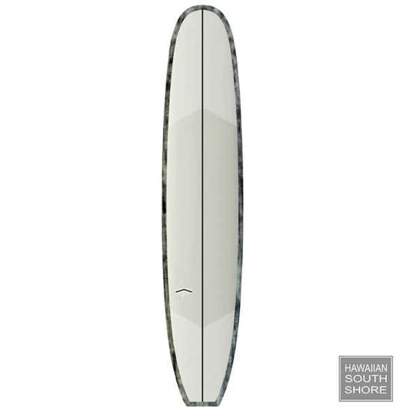 CJ Nelson SPROUT 2.0 (9’3) Single Fin Thunderbolt Black WHITE/BRUSHED CARBON SHOP SURFBOARDS Surf and Clothing Boutique Honolulu