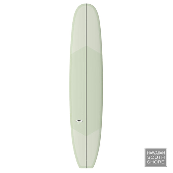 CJ Nelson SPROUT 2.0 (9’3) Single Fin Thunderbolt Silver VOLAN SHOP SURFBOARDS Surf Shop and Clothing Boutique Honolulu