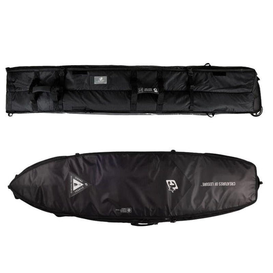 CreaturesofLeisure Multi Tour Wheely (6'7) Black Silver - Must - Have for Surfers