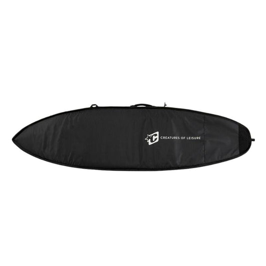 CreaturesofLeisure Shortboard Day Use Bag 6'3" Black Silver - Must - Have for Surfers