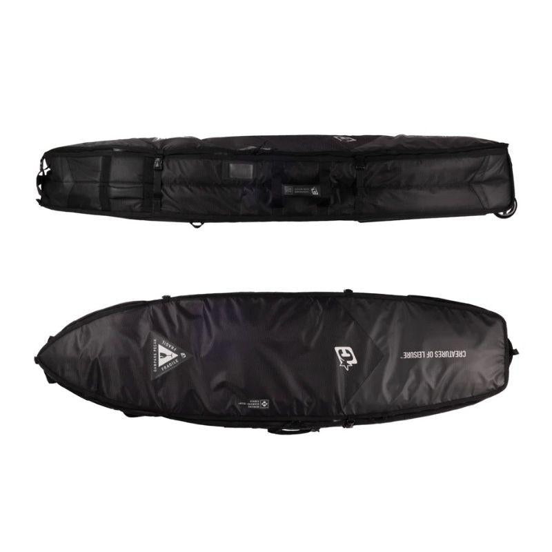 CreaturesofLeisure Shortboard Quad Wheely (6'7) Black Silver - Must - Have for Surfers