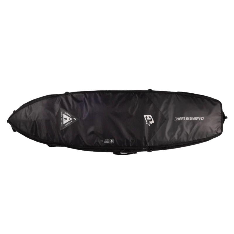 CreaturesofLeisure Shortboard Quad Wheely (6'7) Black Silver - Must - Have for Surfers