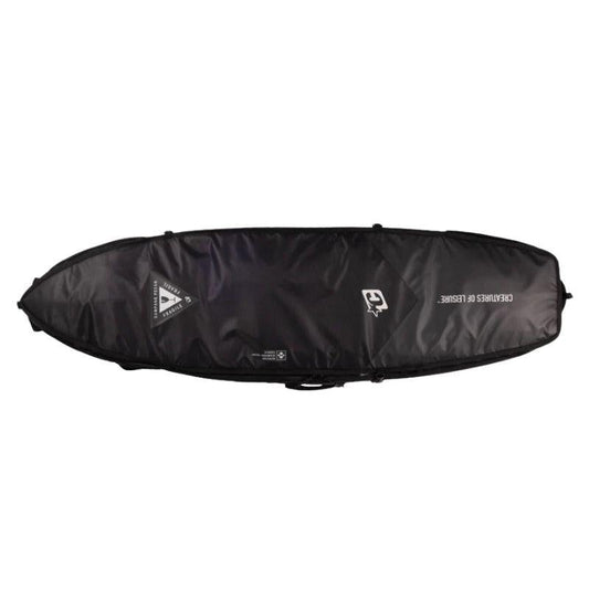 CreaturesofLeisure Shortboard Quad Wheely (6'7) Black Silver - Must - Have for Surfers