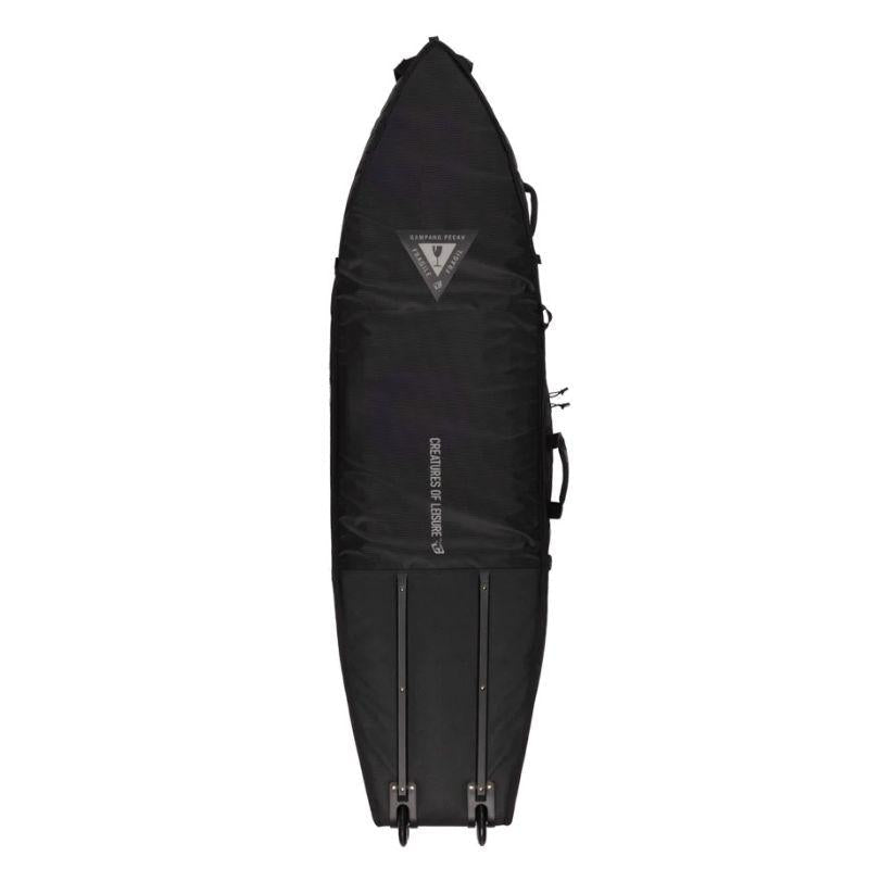 CreaturesofLeisure Shortboard Quad Wheely (6'7) Black Silver - Must - Have for Surfers