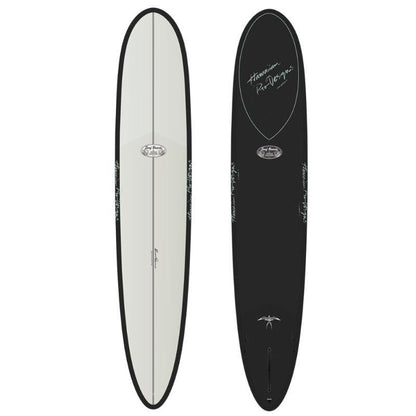 Donald Takayama DT 2 surfboard, Thunderbolt Black build in White/Carbon Bottom