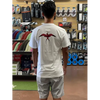 Donald Takayama Tee Redbird Short Sleeve White-CLOTHING/BAG-TAKAYAMA HALO-[SURFBORDS HAWAII SURF SHOP]-HawaiianSouthShore