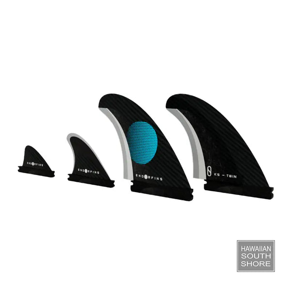 Kelly Slater ENDORFINS Twin+2 Fins Knubster and Shark tooth available at Hawaiian South Shore