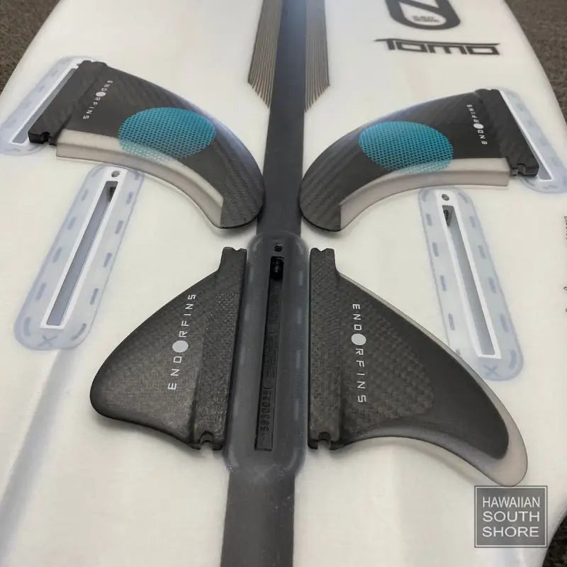 Kelly Slater ENDORFINS Twin+2 Fins Knubster and Shark tooth available at Hawaiian South Shore