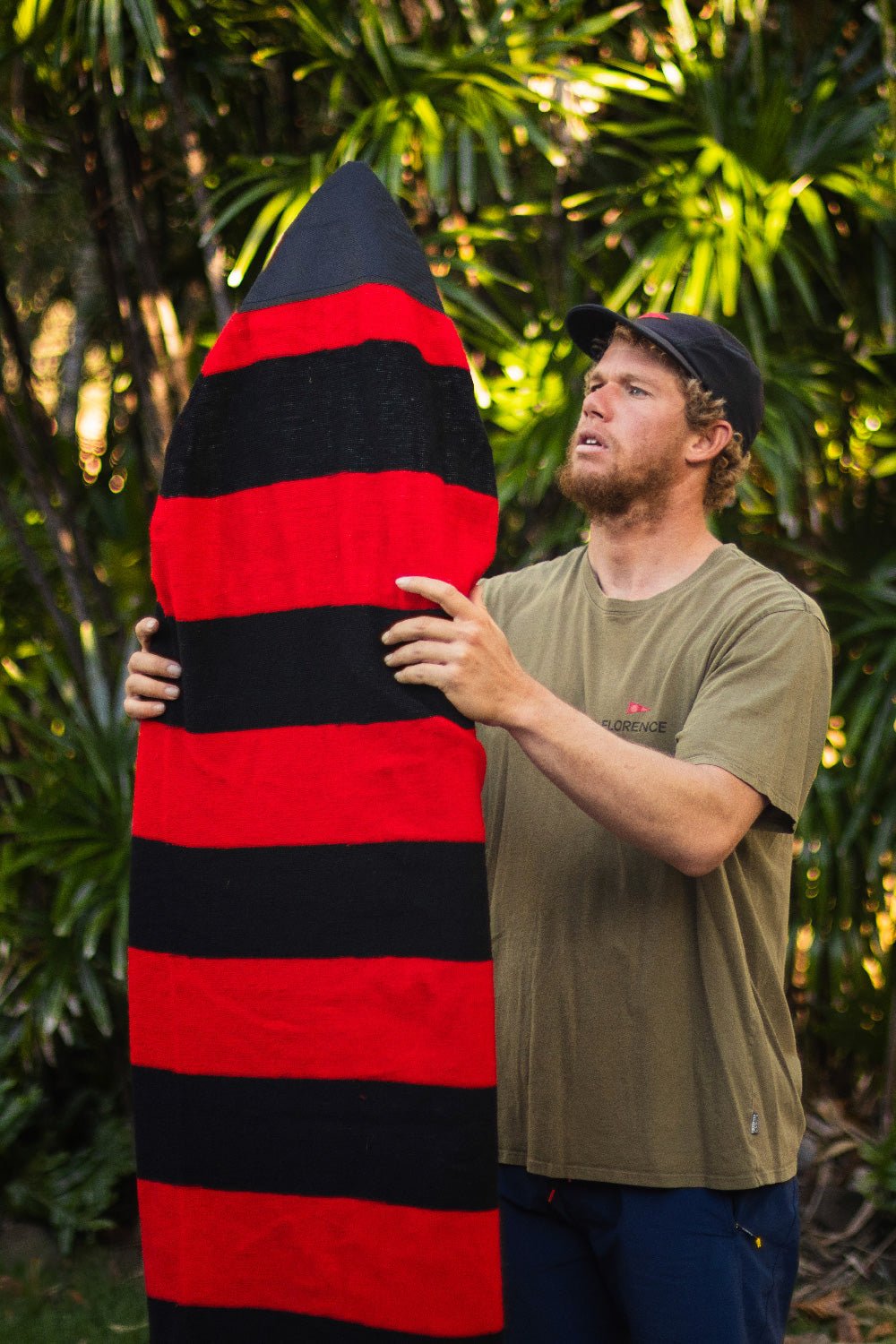 Explorer Surfboard Sock - Red (For Online Purchase Only) - Must - Have for Surfers