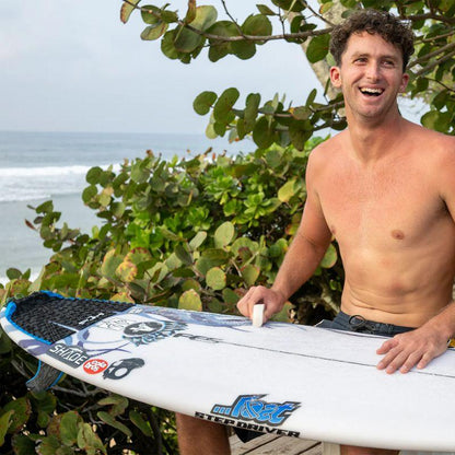 FCS Deckpad Crosby Colapinto Black Blue - Must-Have for Surfers
