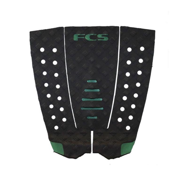 FCS Deckpad Yago Dora Grip Black Green - PREORDER - Must - Have for Surfers