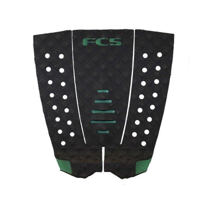 FCS Deckpad Yago Dora Grip Black Green - PREORDER - Must - Have for Surfers