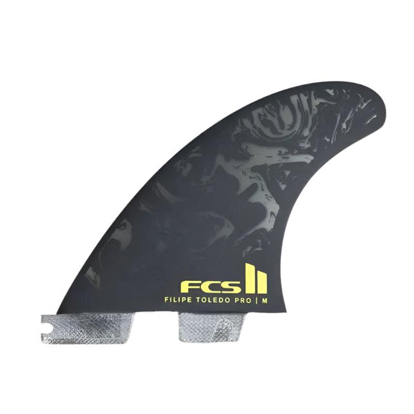 国内メーカー売り切れ　FCS 2 フィリペ トレド トライ 3フィン Mサイズ FCS II フィリペ・トレド 3フィン PG PRO ブラックアシッド | ハワイ