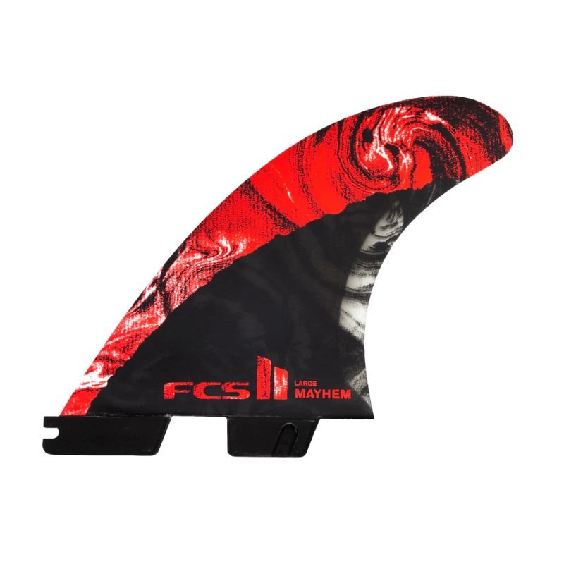 FCS II 5 - FIN Matt Biolos Mayhem PC Carbon (Medium/Large) Reactor Template - Hawaiian South Shore