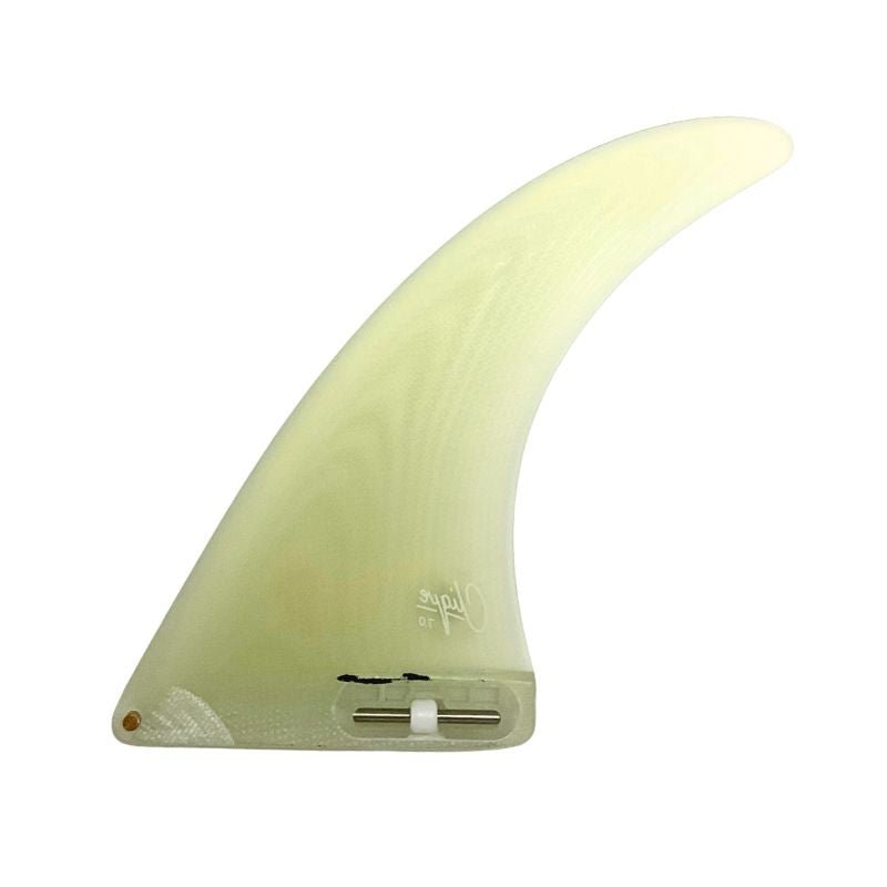 FCS II CLIQUE Longboard Fin (7" - 9") Performance Glass Clear - Must - Have for Surfers