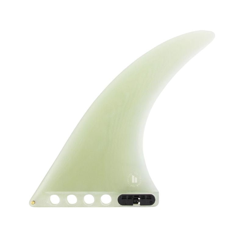 FCS II FLOW II Longboard Fin (8.5" - 10.5") Clear - Must - Have for Surfers