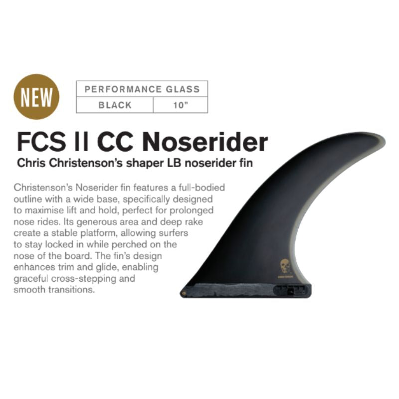 Shop FCS II Christenson Longboard Noserider Fin | Hawaii