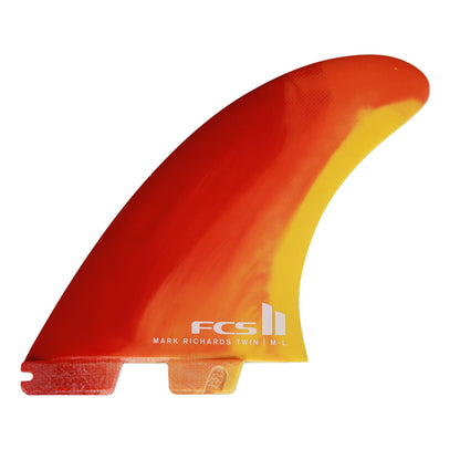 FCS II Mark Richards Twin + Stabiliser Fins (For Online Purchase Only) - Must - Have for Surfers