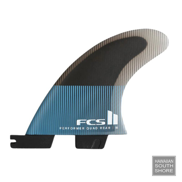 FCS II PERFORMER Quad rear Performance Core Tranquil Blue