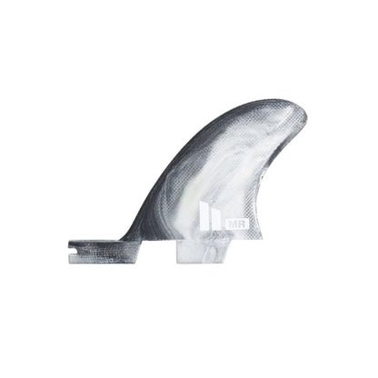 FCS II Power TWIN+1 MR Replacement Center Fin Performance Core Clear - Must - Have for Surfers