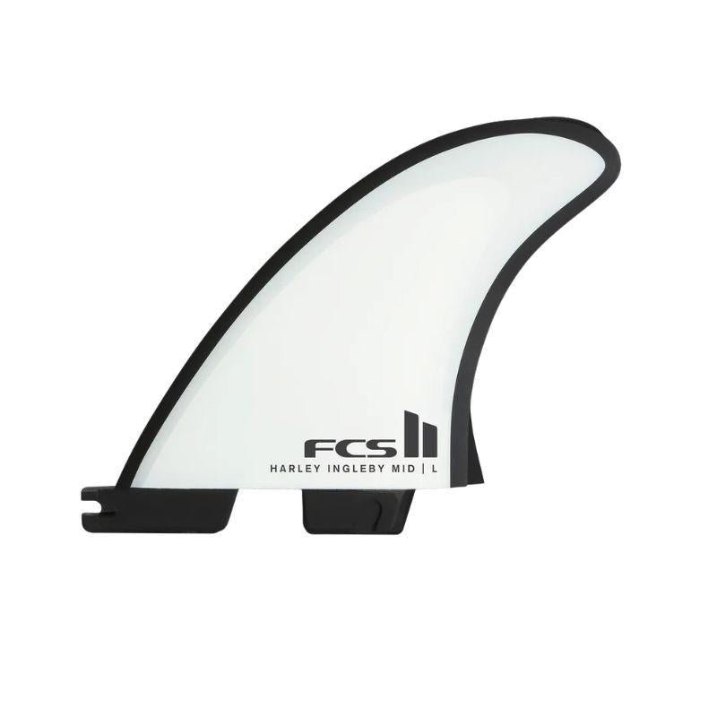 FCS II QUAD REAR Harley Ingleby Mid Performance Core Large White - Must-Have for Surfers