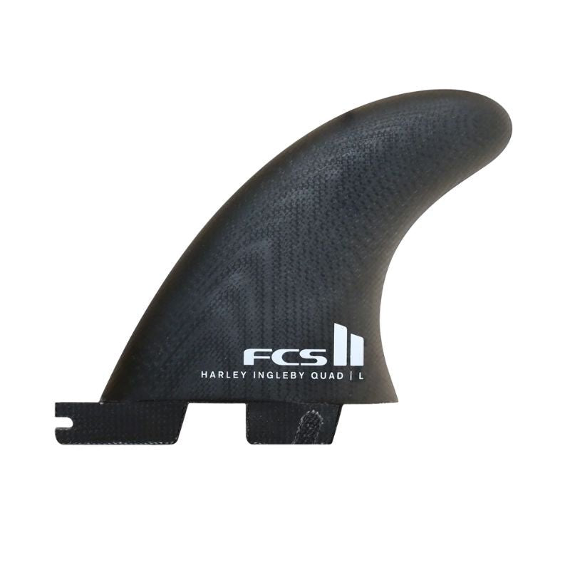 FCS II QUAD SET Harley Ingleby HIBT Performance Glass Large Smoke - Must - Have for Surfers