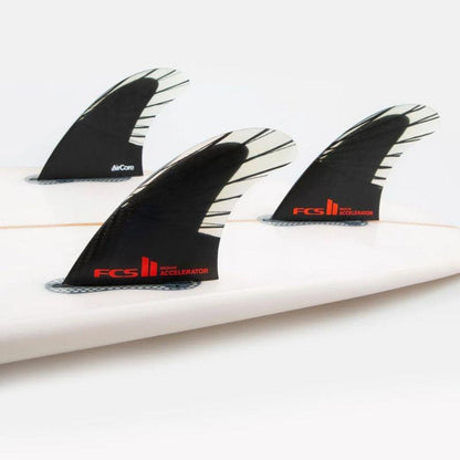 FCS II THRUSTER Accelerator PC Carbon +AirCore - Red/Black - Must-Have for Surfers