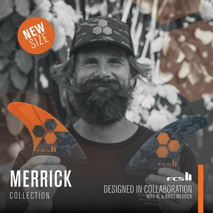 FCS II THRUSTER Al Merrick Performance Core X - Large Orange - Must - Have for Surfers