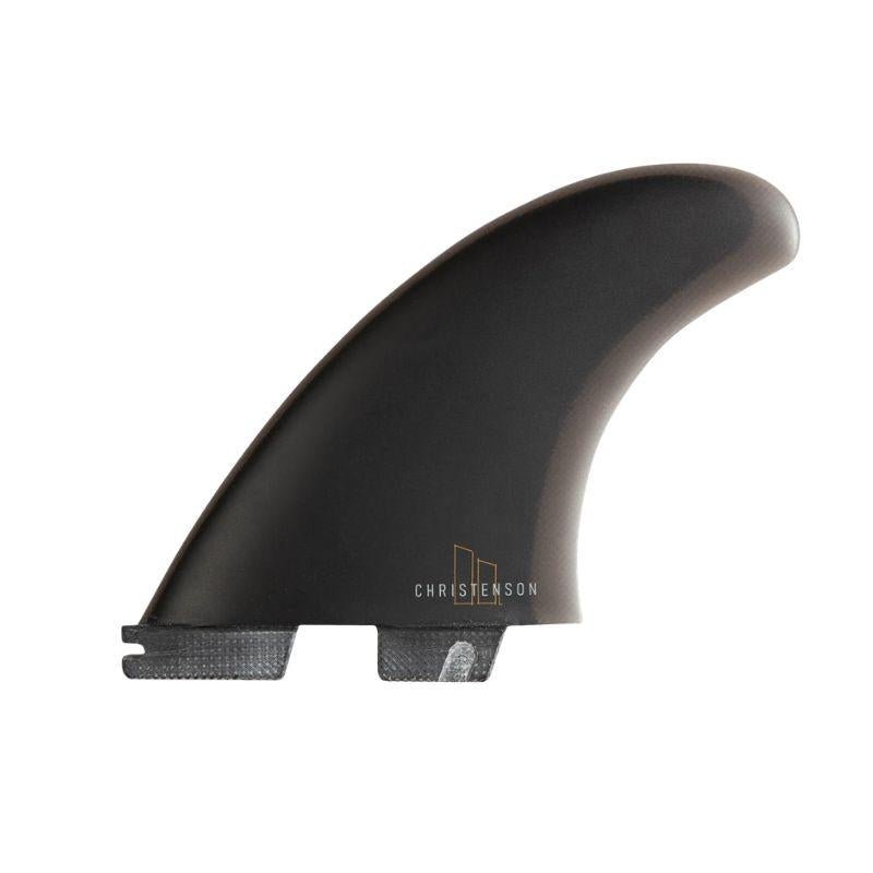 FCS II THRUSTER Chris Christenson Performance Glass Medium Black - Must-Have for Surfers