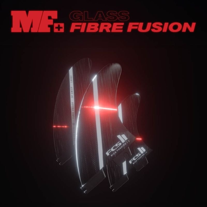 Shop FCS II Mick Fanning Glass Fibre Fusion Tri Fin | Hawaii