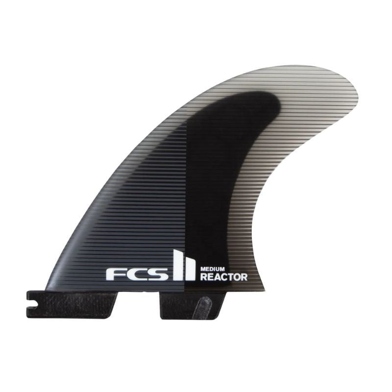 FCS II Reactor PC Fins Black Charcoal - Beach Break Fins | Hawaii