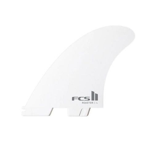 FCS II Reactor Performance Core White Edition fins for beach break surfing