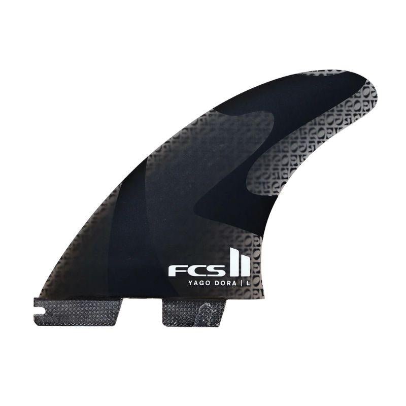 FCS II THRUSTER Yago Dora Performance Glass (Med - Large) Smoke - Must - Have for Surfers