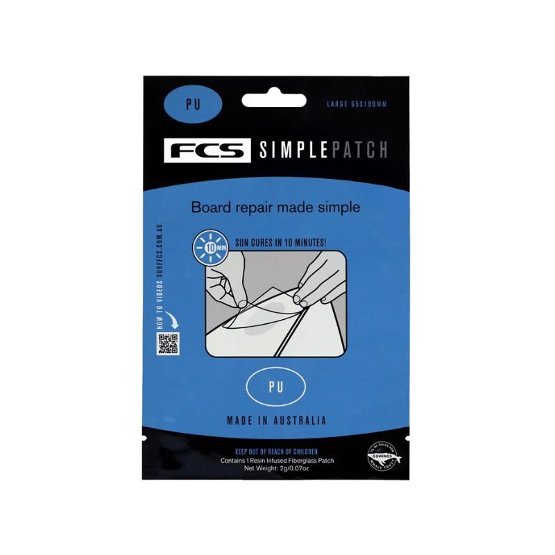 FCS Simple Repair Patch - Must - Have for Surfers - PU