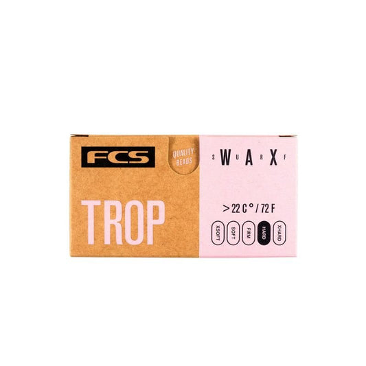 FCS Surfboard Wax Tropical - Must - Have for Surfers