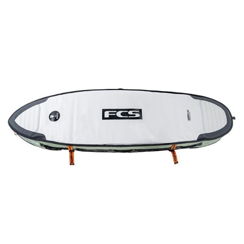 FCS Travel 2 Shortboard/Fish Cover (6'0 - 6'7) Alpine - Must-Have for Surfers