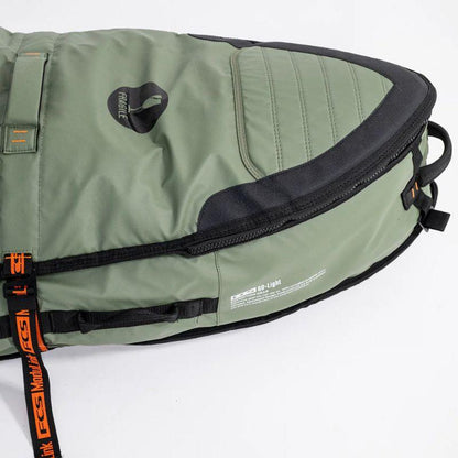 FCS Travel 2 Shortboard/Fish Cover (6'0 - 6'7) Alpine - Must-Have for Surfers