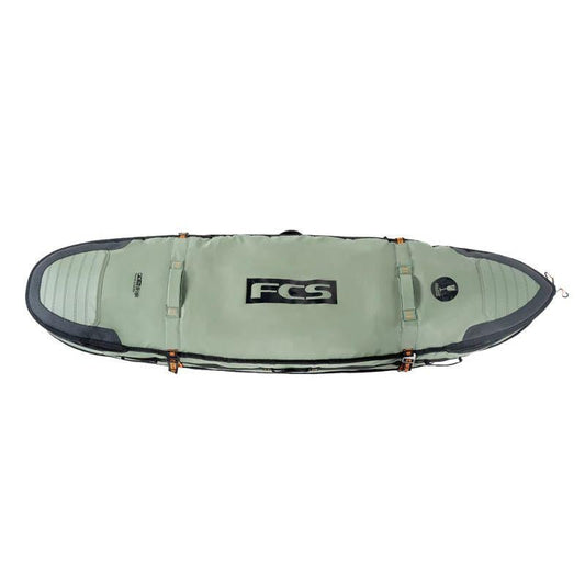 FCS Travel 2 Shortboard/Fish Cover (6'0 - 6'7) Alpine - Must-Have for Surfers