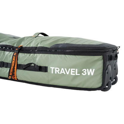 FCS Travel 3 Shortboard/Fish Wheelie Cover (6'7-7'6) Alpine - Must-Have for Surfers