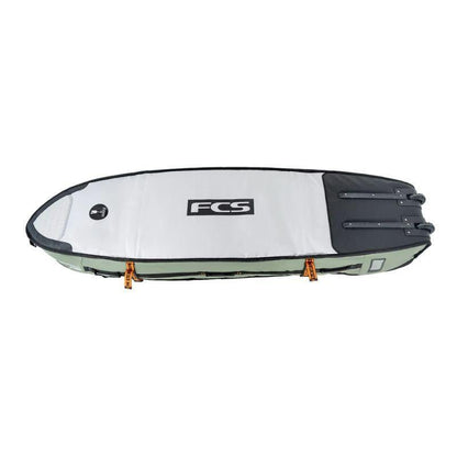 FCS Travel 3 Shortboard/Fish Wheelie Cover (6'7-7'6) Alpine - Must-Have for Surfers