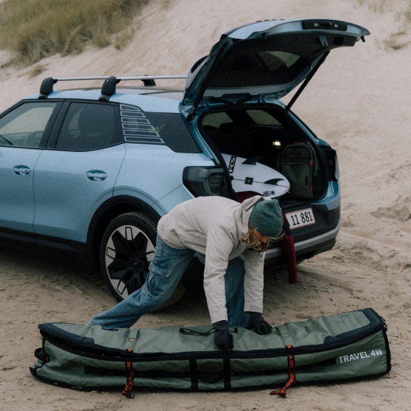 FCS Travel 4 Shortboard/Fish Cover (6'3) Alpine - Hawaii