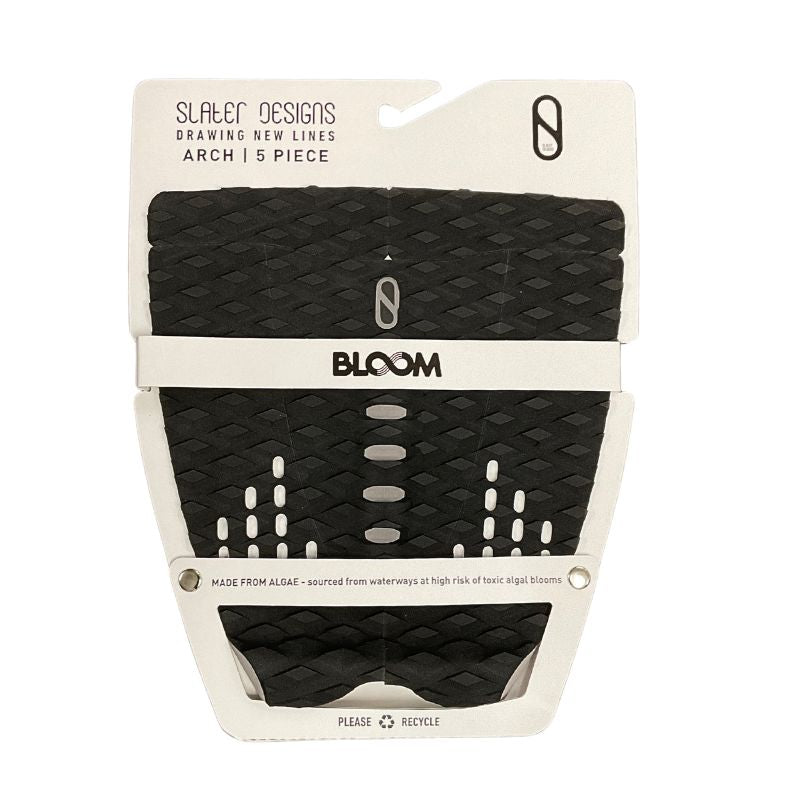 Firewire Deckpad Slater Designs 5 Piece Arch Traction Black - Must - Have for Surfers