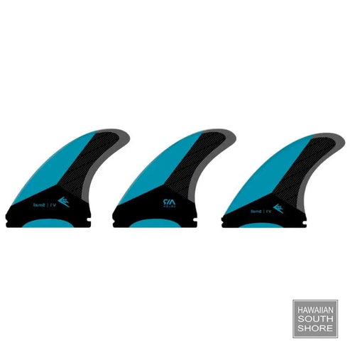 Firewire Velox rake template fin set for maximum performance