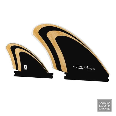 Rob Machado Seaside Quad fins black bamboo Futures compatible