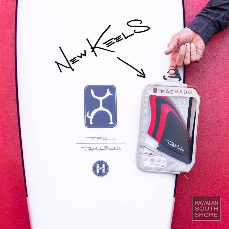 Shop Rob Machado Too Fish Keel Fins Single Tab - Hawaii