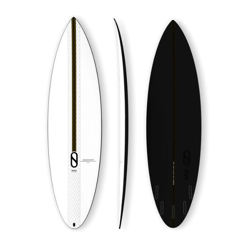 Firewire Spaceship five-fin surfboard