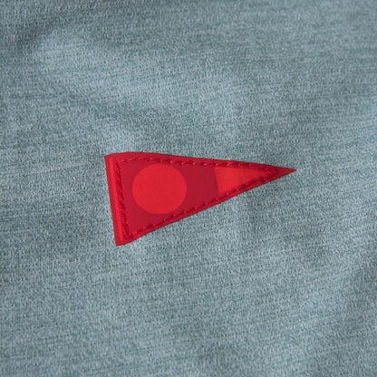 Florence Marine X Airtex Long Sleeve Hooded (Small - Large) Heather Light Sea Blue - Must - Have for Surfers