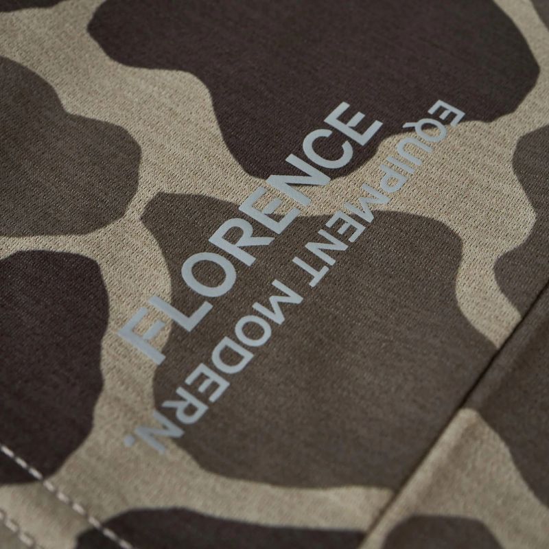 Florence Marine X Airtex Long Sleeve Hooded (XSmall) Tundra Camo - Must - Have for Surfers