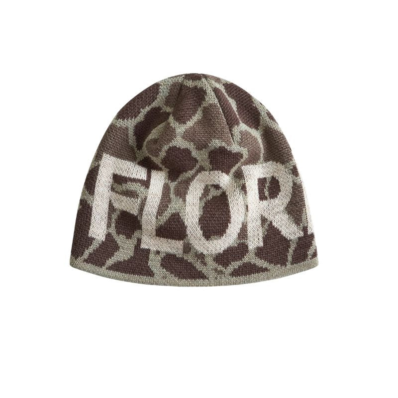Florence Marine X Beanie Jacquard Tundra Camo - One Size - Must - Have for Surfers