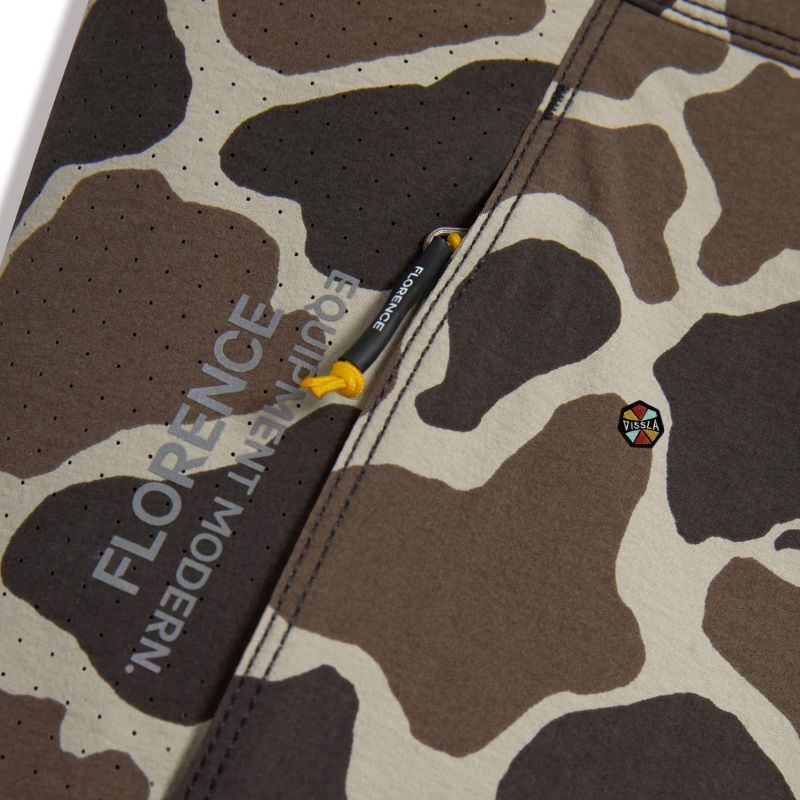 Florence Marine X Boardshorts Cordura® Airtex 28" - 38" Tundra Camo - Must - Have for Surfers